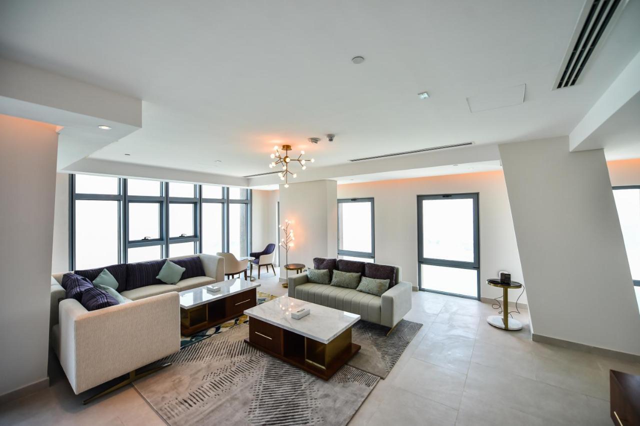 Waterfront Hotel Apartment Lusail Екстер'єр фото The Sky Lounge